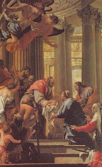 Simon Vouet Presentation of Jesus at the Temple oil painting image